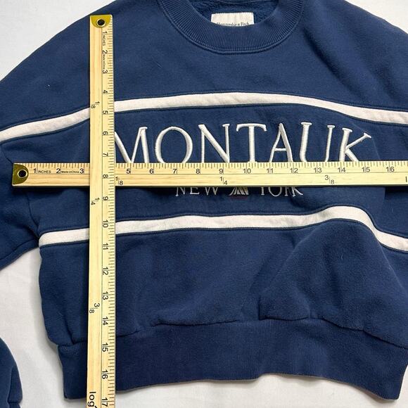 Abercrombie & Fitch Soft Collection Soft Cotton Cropped Sweatshirt Sizs XS - Picture 5 of 5